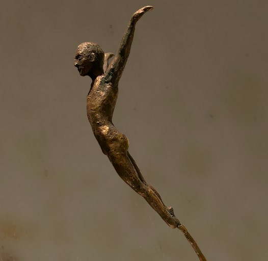 Bronze Male Dancer merran hughes bronze sculpture male dancer