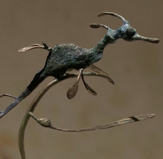 Bronze Weedy Dragon bronze weedy dragon merran hughes sculptor