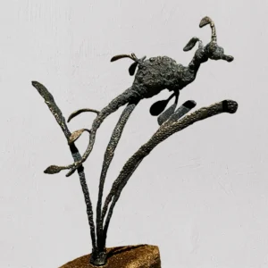 weedy seadragon limited edition bronze sculpture on sandstone plinth